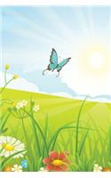 Dreaming of Spring 3 Grid Notebook: 150 page Journal Notebook Sketchbook