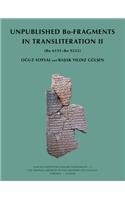 Unpublished Bo-Fragments in Transliteration II