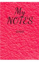 My NOTES 2020