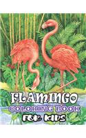 Flamingos Coloring Book