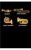 Trumpet Long Trumpet Twisty Trumpet Fat Trumpet