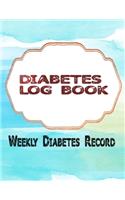 Small Diabetic Log Book