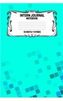 Intern Journal Notebook 55 Sheets/110 Pages