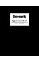 Chiropractic Appointment Book