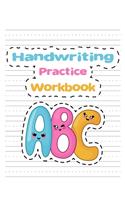 Handwriting Practice Workbook ABC: Notebook Journal with Dotted Lined Sheets for Kids Students matte cover and is 8.5"x11" with 100 pages of thin blank dotted midlined paper.