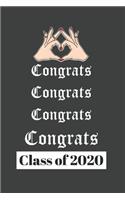 Congrats Congrats Congrats Congrats Class of 2020