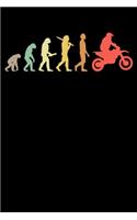 Motocross Fahrer Notizbuch
