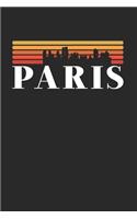 Paris Skyline: KALENDER 2020 mit Tagesplaner mit Notizen und Aufgaben Feld! Geschenk für Familien, Studenten, Reisenden Traveler A5 (6x9 inch) 370 Seiten I Monatsp