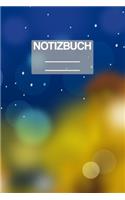 Notizbuch A5 Muster Himmel Funkeln: - 111 Seiten - EXTRA Kalender 2020 - Einzigartig - Liniert - Linie - Linien - Geschenk - Geschenkidee