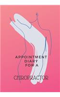 Appointment Diary for a Chiropractor