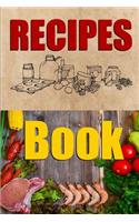 Recipes Book: Big Blank cookbook to fill with your favorite Recipes