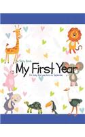 Story Book My First Year For baby that was born on September