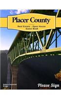 Placer County Real Estate Open House Guest Book: Spaces for Guests