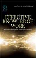 Effective Knowledge Work