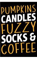 Pumpkins Candles Fuzzy Socks & Coffee