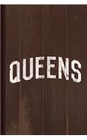 Queens Journal Notebook: Blank Lined Ruled for Writing 6x9 110 Pages