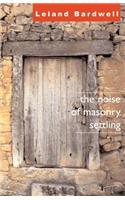 The Noise of Masonry Settling