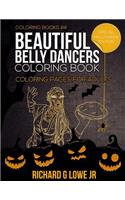 Beautiful Belly Dancers Coloring Book