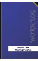 Contact Lens Flashing Puncher Work Log