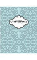 Blue Flower Notebook