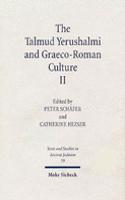 The Talmud Yerushalmi and Graeco-Roman Culture II