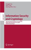 Information Security and Cryptology