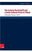 Isaianic Denkschrift and a Socio-Cultural Crisis in Yehud