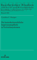 Die lauterkeitsrechtliche Impressumspflicht in Vertriebssystemen