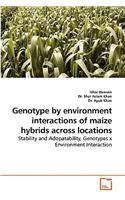 Genotype by Environment Interactions of Maize Hybrids Across Locations