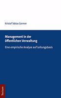 Management in Der Offentlichen Verwaltung