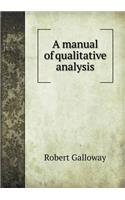 A Manual of Qualitative Analysis