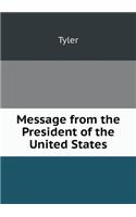 Message from the President of the United States