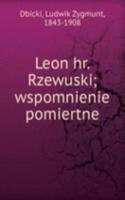 Leon hr. Rzewuski