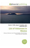 List of Volcanoes in Mexico: (English)