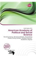 American Academy of Political and Social Science