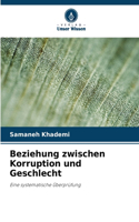 Beziehung zwischen Korruption und Geschlecht