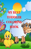 My Best Toddler Coloring Book