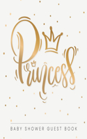 Princess! Baby Shower Guest Book