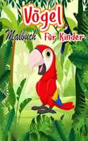 Voegel-Malbuch fur Kinder