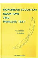 Nonlinear Evolution Equations And Painleve Test