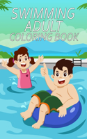 swimming Adult Coloring Book