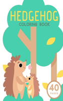 Hedgehog Coloring Book