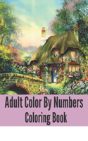 Adult Color By Numbers Coloring Book: Easy Large Print Mega Jumbo Coloring Book of Floral, Flowers, Gardens, Landscapes, Animals, Butterflies and More Relief and Relaxation Design