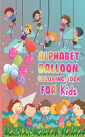 Alphabet Balloon Coloring Book for Kids