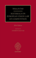 Bellamy & Child: Materials on European Union Law of Competition