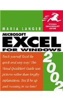 Excel 2002 for Windows: Visual QuickStart Guide
