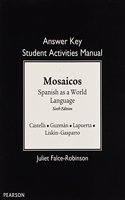 SAM Answer Key for Mosaicos