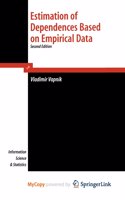 Estimation of Dependences Based on Empirical Data