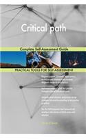 Critical path Complete Self-Assessment Guide