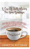 Cup Of Daily Wisdom For Your Marriage